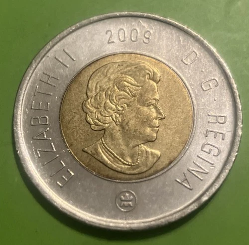2009 Canada Toonie — photo from the most recent tracked eBay sale