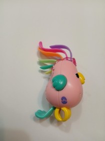 Hatchimals Interactive Pink Bird Toy Rainbow Hair Light Up Clip On Kids Figure