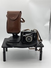 Vintage Kodak Tourist Folding Camera 620 Film Kodet f/12.5 Lens w/ Leather Case