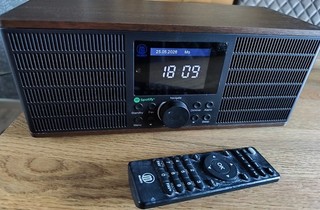 Majority Pembroke Internetradio WLAN Spotify Connect Holz Optik
