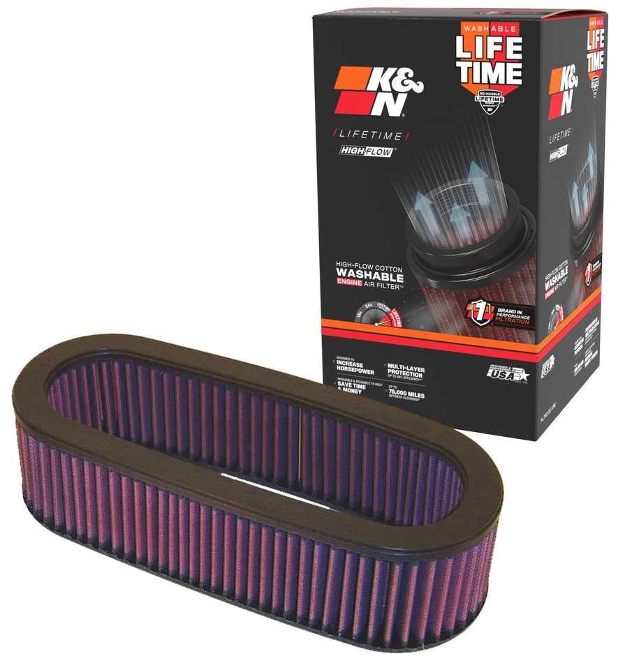 K&N E-2990 High Performance Air Filter – Washable, Reusable, Boosts Horsepower & Acceleration - View #2