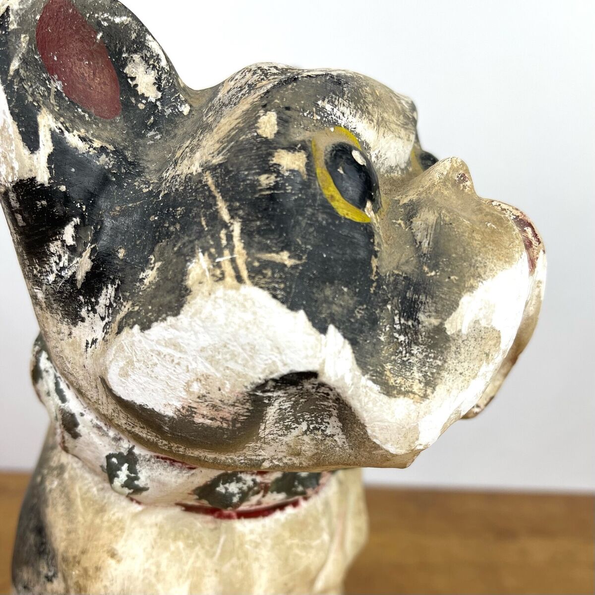 Vtg Plaster Chalkware Boston Terrier French Bulldog Dog Carnival Prize Statue Vtg Plaster Chalkware Boston Terrier French Bulldog Dog Carnival Prize Statue