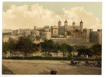 8'' x 10'' 1890 Photo The Tower, London