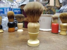 Vtg Ever Ready Badgerlon USA 500BN Badger  Nylon Shaving Brush Sterilized