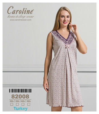 Damen Schlafanzug, Nachthemd, Kimono Caroline Home & Sleep Wear (82008)