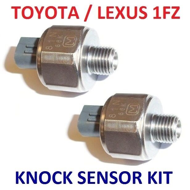 Set of 2 Knock Sensor for Toyota Landcruiser FZJ80 FZJ75 FZJ100 105 4.5L1FZ-FE Set of 2 Knock Sensor for Toyota Landcruiser FZJ80 FZJ75 FZJ100 105 4.5L1FZ-FE