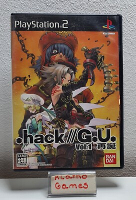 Hack   G.U. Vol.1 Rebirth, Hack GU, PS2, PlayStation 2,OVP +Anl. NTSC-J  C6335