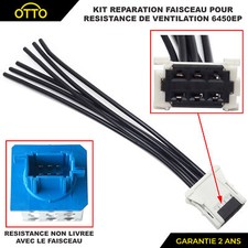 Kit de réparation Faisceau Electrique Prise Résistance de Chauffage pour 206