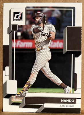 Nando (Tatis Jr) 2022 Panini Donruss Nickname Card #82 San Diego Padres ...