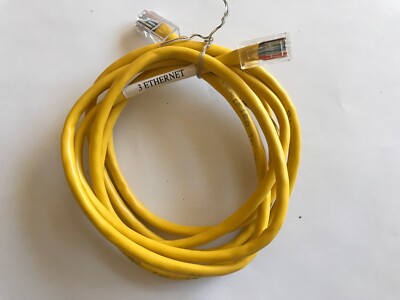 Cat6 Cable Ethernet RJ-45 Cat6 Patch Cord Internet LAN Network 6 Feet Yellow