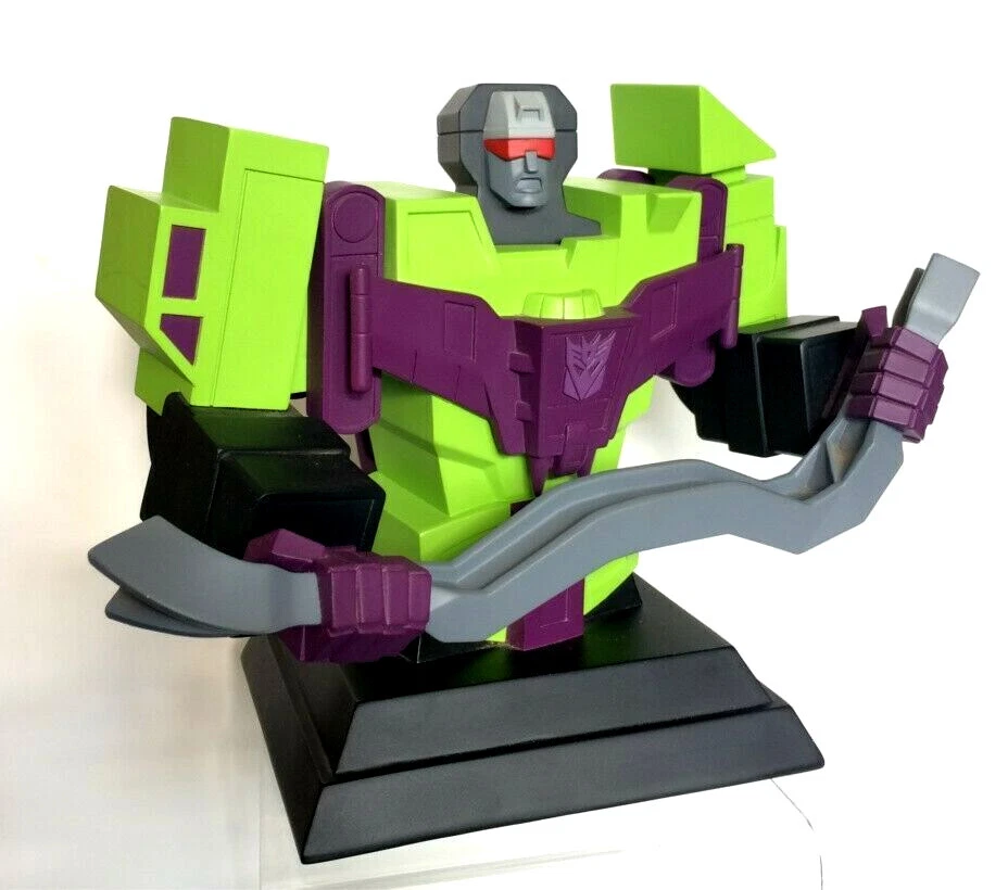 Transformers DEVASTATOR cold-cast porcelain statue 18cm Hard Hero - Imagen 3 de 3
