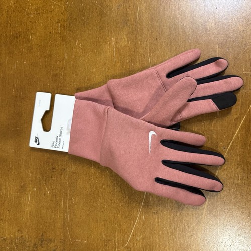Nike Phoenix Fleece Gloves Womens Large Pink