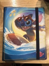 Disney Lorcana TCG Stitch Lorebook Card Portfolio Binder