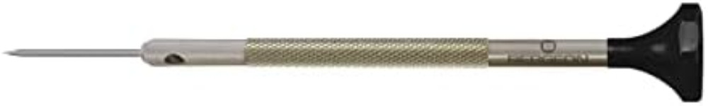 Bergeon 30081-100 - Cacciavite in acciaio INOX, 1,00 mm, nero, classico