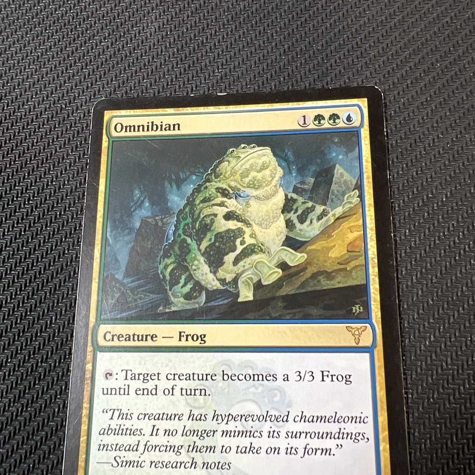 Omnibian Magic The Gathering Mtg Dissension Rare Card - Image 2 of 4
