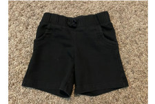 Girl's Circo shorts size 6/6X solid black cotton