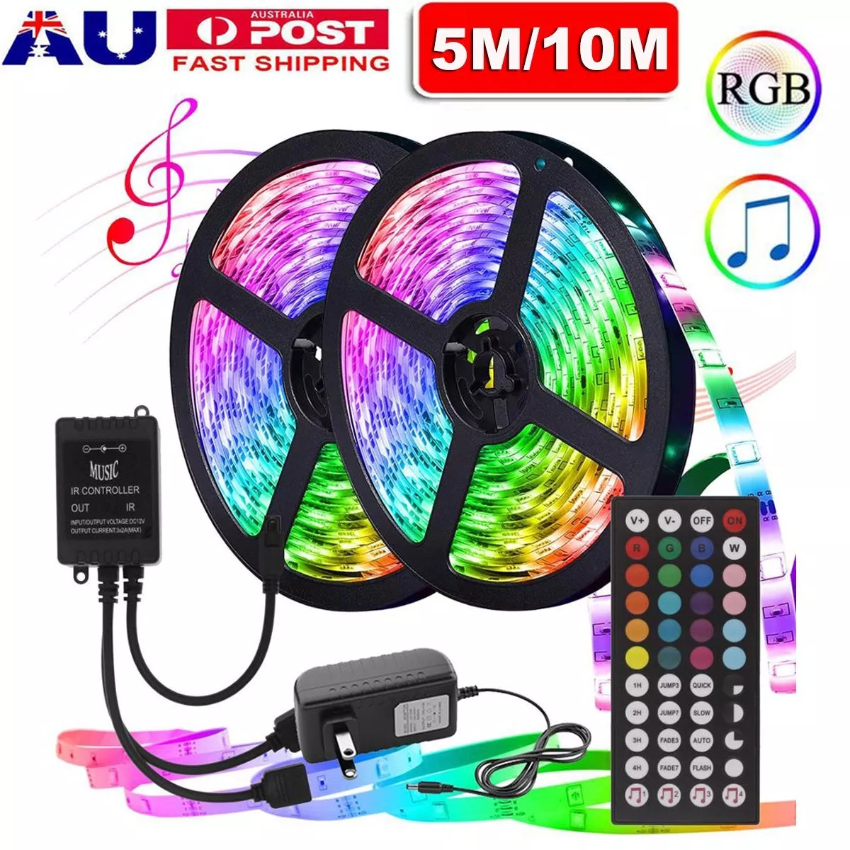 Led light strip with sound sensor deals