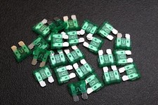 25 PACK ATC 30 AMP FUSES ATO FUSE BLADE STYLE CAR BOAT AUTOMOTIVE AUTO ATC30