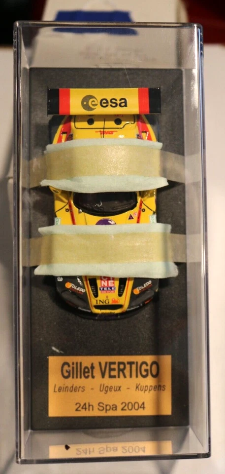 1/43 GILLET VÉRTIGO #100 SPA 24 HR. Leinders Ugeux 2004 cuppens Francorchamps Foto 4 de 4