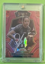 Tarjeta seleccionada firmada por Polyana Viana UFC. Certificado de autenticidad Dama De Ferro MMA Beckett Witness/149