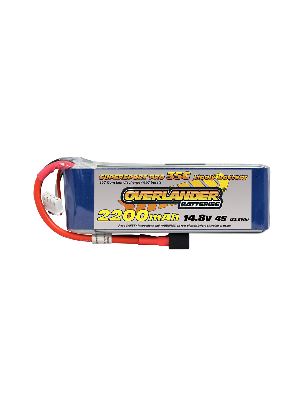 Go Kart Overlander Lipo Battery 14.8V 4S For Iame X30 2200mAh Karting