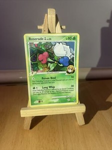 POKEMON • Roserade GL Lv.22 RARE HOLO • RISING RIVALS 12/111