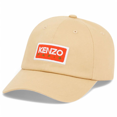 Kenzo Patch Logo Baseball Cap FD55AC711F32 Beige - BRAND NEW WITH TAG