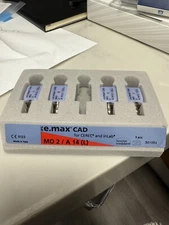 Emax Abutment Block MO2  A14(L)   4 Blocks for CEREC