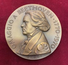 3618 - Medaglia Repubblica di San marino "Omaggio a Beethoven 1770 - 1970" Veroi