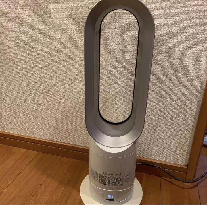 Dyson Hot & Cool AM04 Table Fan white with Remote Control Stylish Used FedEx