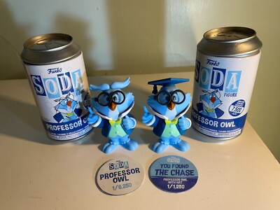 Funko Soda Disney Professor Eule mit Hut Verfolgungsjagd und Common