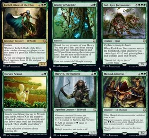 mtg mono green elf commander deck Elf Deck Mtg