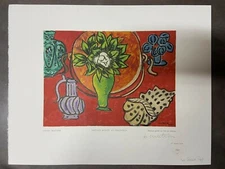 Henri Matisse hand signed- Estampes