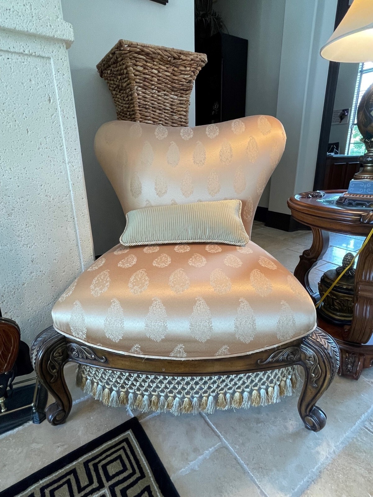 Two Michael Amini Living Room Chairs eBay