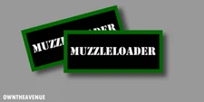 Muzzleloader Ammo Can Labels for Ammunition Case stickers decals 3.5x1.5 (2PACK)