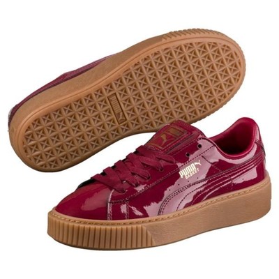 puma red sneakers 7.5