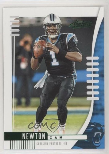 2019 Panini Absolute Football Green Cam Newton #82