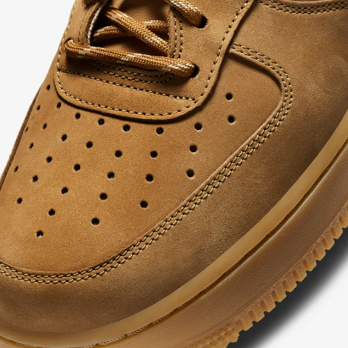 Nike Air Force 1 '07 WB Flax Shoes 'Gum Brown' (CJ9179-200