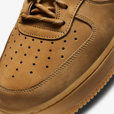 Nike Air Force 1 '07 WB Flax Shoes 'Gum Brown' (CJ9179-200