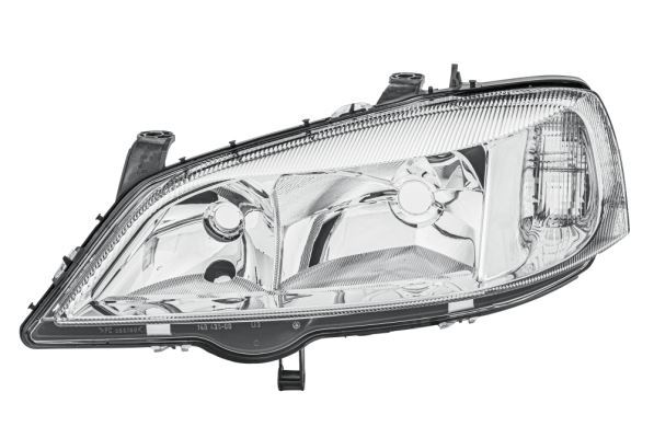 Phare principal gauche Opel Astra G pour remplacer un optique jauni au contrôle technique