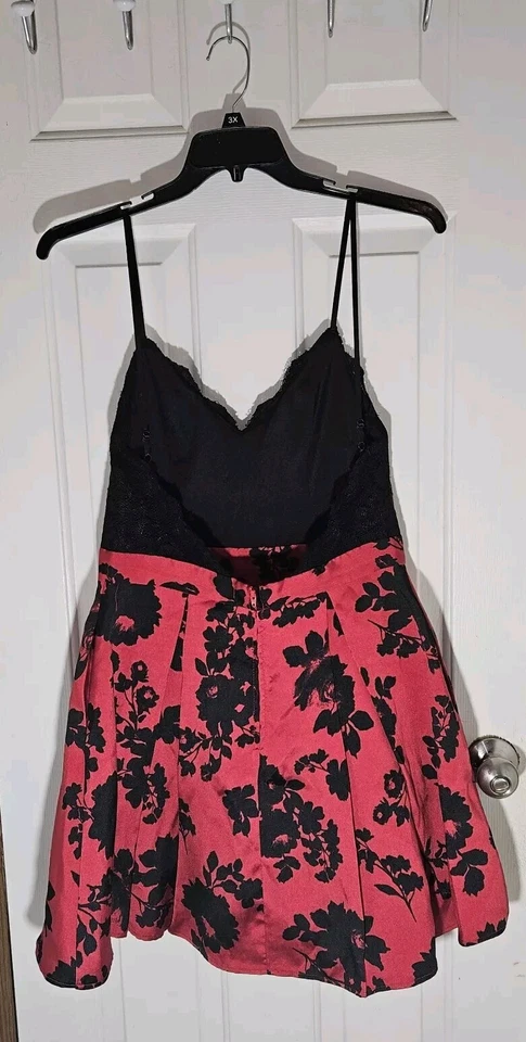 Vintage Y2K B. Vestido Darling Mini Linha A Império Cintura Tule Preto Renda Skatista 14 - Imagem 3 de 4