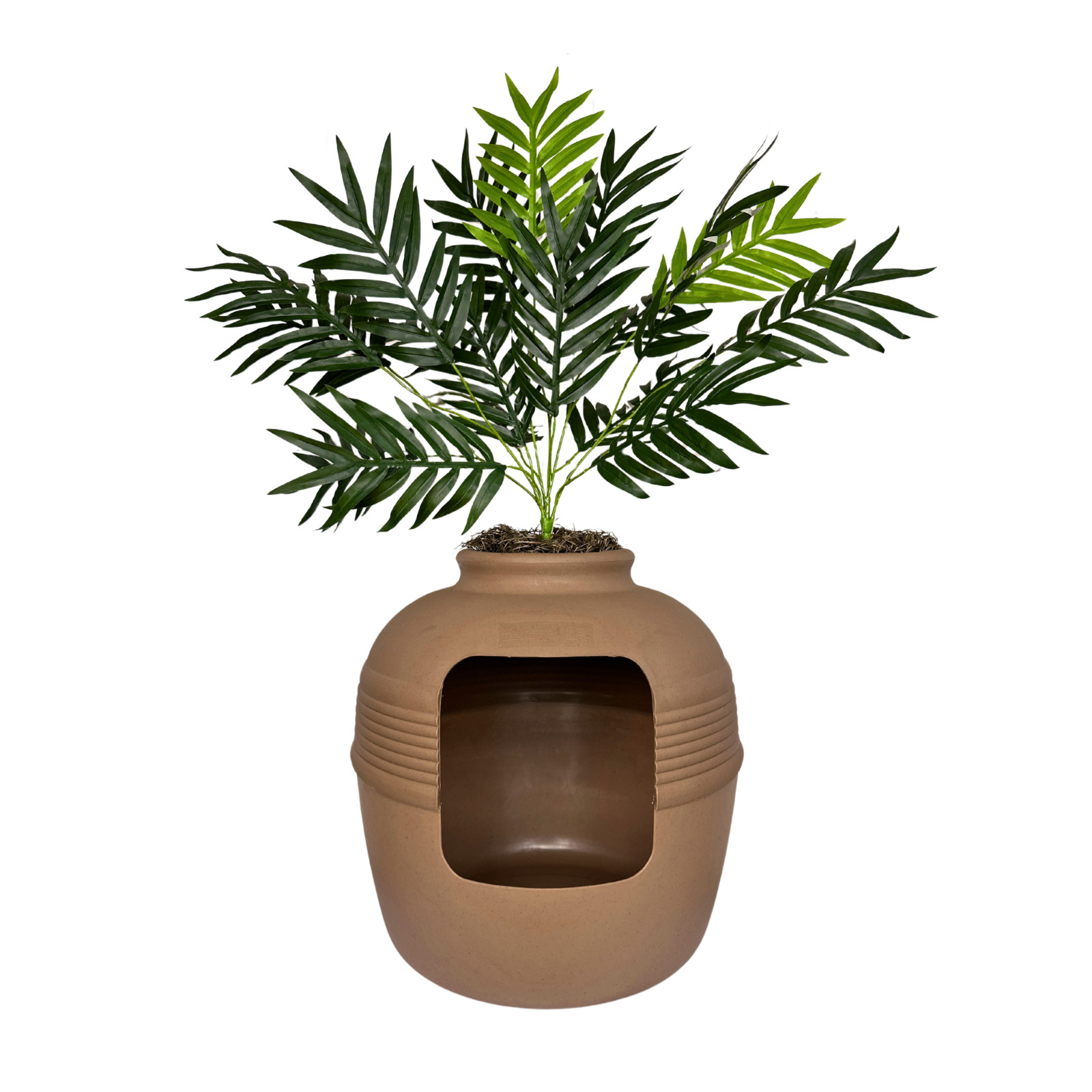 Planter, Hooded Litter Box, Fake Plant Good Pet Stuff