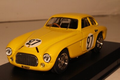 ART Models # ART016, 1950 Ferrari 166MM Lemans, Yellow | eBay