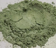 Olive Sprig Green Pearl Pigment Mica Paint Resin Casting Airbrush Art Epoxy