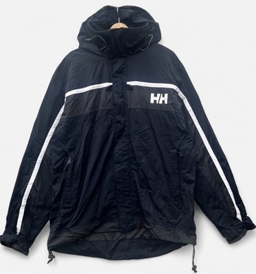 Helly Hansen Helly Tech Protection wasserdichter marineblauer schwarzer Herrenmantel - XXL