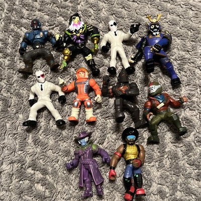  Fortnite Mini Action Figures approx 2 inches tall LOT of 10 mini figures  