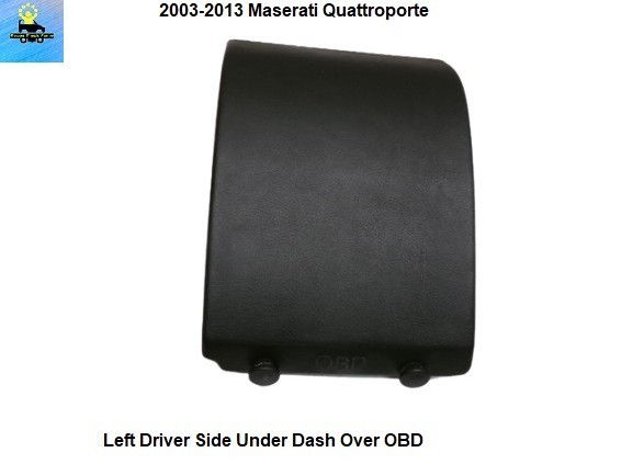 981318300 03 to 13 Maserati Quattroporte OBD Left Under Dash Knee Cover Panel