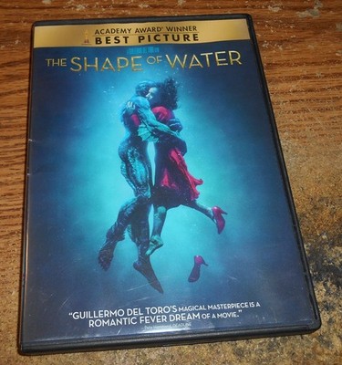 THE SHAPE OF WATER 2017 DVD/A GUILLERMO DEL TORO FILM/BEST PICTURE WINNER!