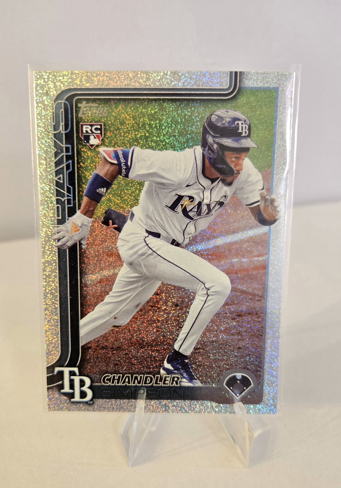 2025 Topps Update US277 Chandler Simpson Sandglitter Variation SP