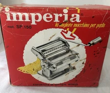 Vintage Pasta Maker IPS Imperia SP 150  Spaghetti Fettuccine Lasagne Noodle Chef